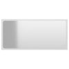 Stella Homewares Bathroom Mirror High Gloss White 80x1.5x37 cm Engineered Wood
