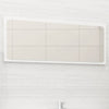 Stella Homewares Bathroom Mirror White 90x1.5x37 cm Engineered Wood