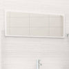 Stella Homewares Bathroom Mirror High Gloss White 90x1.5x37 cm Engineered Wood