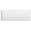 Stella Homewares Bathroom Mirror White 100x1.5x37 cm Engineered Wood