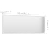 Stella Homewares Bathroom Mirror White 100x1.5x37 cm Engineered Wood