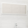 Stella Homewares Bathroom Mirror White 100x1.5x37 cm Engineered Wood