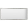 Stella Homewares Bathroom Mirror Concrete Grey 100x1.5x37 cm Engineered Wood