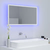 Stella Homewares LED Bathroom Mirror White 80x8.5x37 cm Acrylic