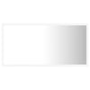 Stella Homewares LED Bathroom Mirror White 80x8.5x37 cm Acrylic