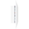 Stella Homewares LED Bathroom Mirror White 80x8.5x37 cm Acrylic
