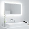 Stella Homewares LED Bathroom Mirror White 80x8.5x37 cm Acrylic
