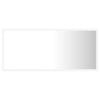 Stella Homewares LED Bathroom Mirror White 90x8.5x37 cm Acrylic
