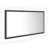 Stella Homewares LED Bathroom Mirror Grey 90x8.5x37 cm Acrylic