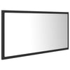 Stella Homewares LED Bathroom Mirror Grey 90x8.5x37 cm Acrylic