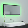 Stella Homewares LED Bathroom Mirror Grey 90x8.5x37 cm Acrylic