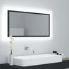 Stella Homewares LED Bathroom Mirror Grey 90x8.5x37 cm Acrylic