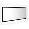 Stella Homewares LED Bathroom Mirror Black 100x8.5x37 cm Acrylic