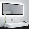 Stella Homewares LED Bathroom Mirror Black 100x8.5x37 cm Acrylic