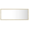 Stella Homewares LED Bathroom Mirror Sonoma Oak 100x8.5x37 cm Acrylic