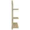 Stella Homewares Bathroom Mirror Sonoma Oak 60x10.5x45 cm Engineered Wood