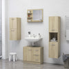 Stella Homewares Bathroom Mirror Sonoma Oak 60x10.5x45 cm Engineered Wood
