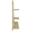 Stella Homewares Bathroom Mirror Sonoma Oak 90x10.5x45 cm Engineered Wood
