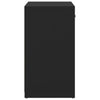 Stella Homewares Shoe Bench Black 94.5x31x57 cm Engineered Wood
