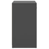 Stella Homewares Shoe Bench Grey 94.5x31x57 cm Engineered Wood