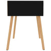 Stella Homewares Bedside Cabinets 2 pcs Black 40x40x56 cm Engineered Wood