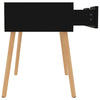 Stella Homewares Bedside Cabinets 2 pcs Black 40x40x56 cm Engineered Wood