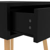 Stella Homewares Bedside Cabinets 2 pcs Black 40x40x56 cm Engineered Wood