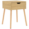 Stella Homewares Bedside Cabinet Sonoma Oak 40x40x56 cm Engineered Wood