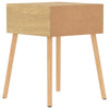 Stella Homewares Bedside Cabinet Sonoma Oak 40x40x56 cm Engineered Wood