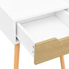Stella Homewares Bedside Cabinets 2 pcs White & Sonoma Oak 40x40x56 cm Engineered Wood