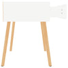 Stella Homewares Bedside Cabinet High Gloss White 40x40x56 cm Engineered Wood