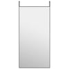 Stella Homewares Door Mirror Black 50x100 cm Glass and Aluminium