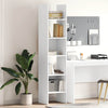 Stella Homewares Book Cabinet White 40x35x180 cm Engineered Wood
