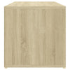 Stella Homewares Shoe Storage Bench Sonoma Oak 105x35x35 cm Engineered Wood