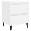 Stella Homewares Bed Cabinets 2 pcs White 40x35x50 cm Engineered Wood