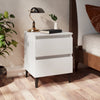 Stella Homewares Bed Cabinets 2 pcs White 40x35x50 cm Engineered Wood