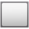 Stella Homewares Bathroom Furniture Set High Gloss Grey Engineered Wood