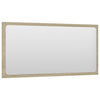 Stella Homewares Bathroom Furniture Set White and Sonoma Oak Engineered Wood