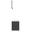 Stella Homewares Bathroom Furniture Set Grey Engineered Wood