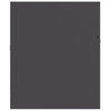 Stella Homewares Bathroom Furniture Set Grey Engineered Wood