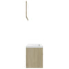 Stella Homewares Bathroom Furniture Set Sonoma Oak Engineered Wood