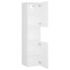 Stella Homewares Bathroom Furniture Set White Engineered Wood