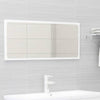 Stella Homewares Bathroom Furniture Set High Gloss White Engineered Wood