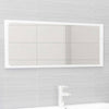 Stella Homewares Bathroom Furniture Set High Gloss White Engineered Wood