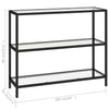 Stella Homewares Shelf Transparent 100x36x90 cm Tempered Glass