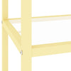 Stella Homewares Shelf Black and Transparent 100x36x90 cm Tempered Glass