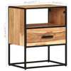 Stella Homewares Bed Cabinet 40x30x50 cm Solid Acacia Wood