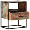Stella Homewares Bed Cabinet 40x30x50 cm Solid Reclaimed Wood