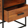 Stella Homewares Bed Cabinet 40x30x50 cm Solid Acacia Wood
