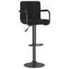 Stella Homewares Bar Stools 2 pcs Black Velvet